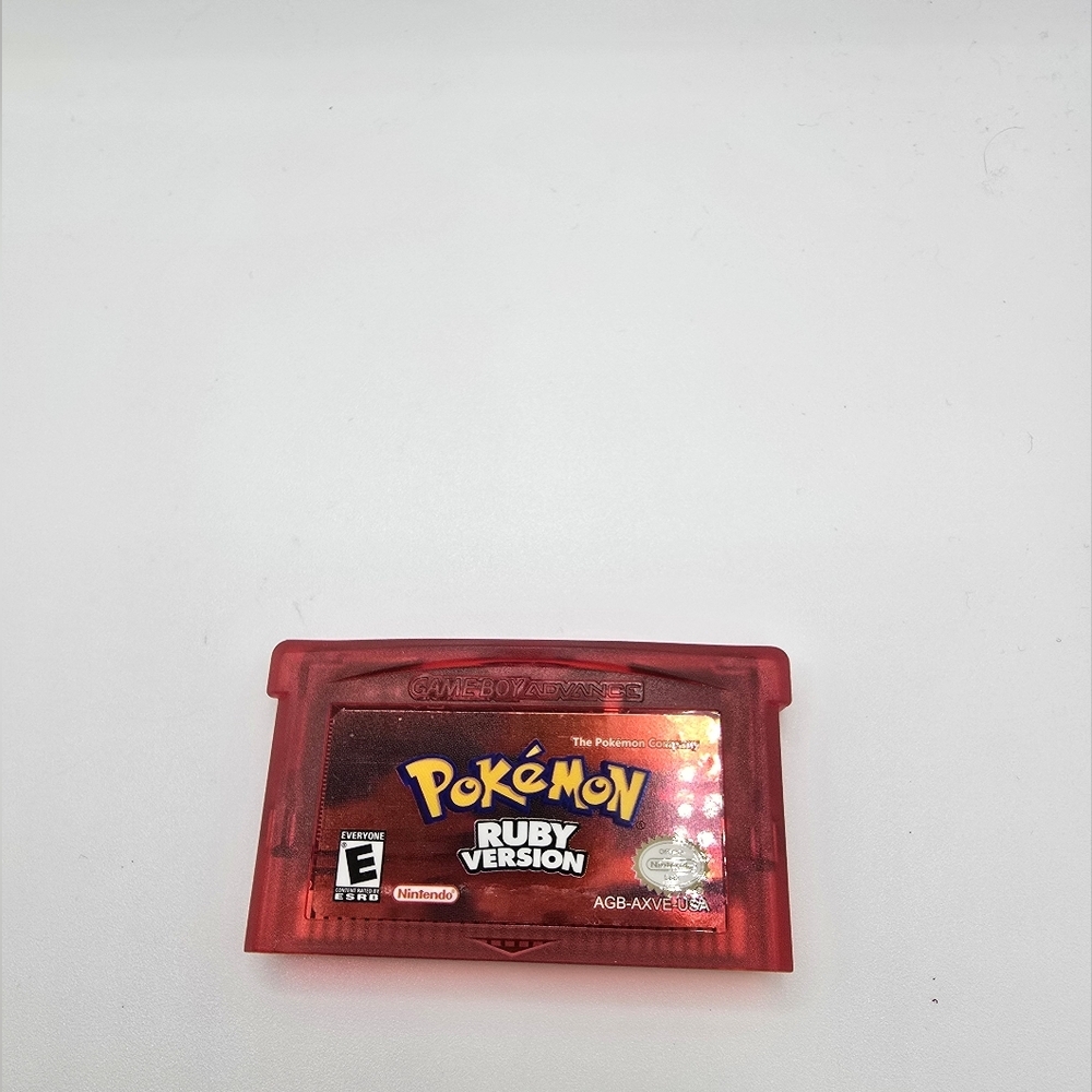 Pokémon Gameboy Advance Game Ruby Version - Reproduction